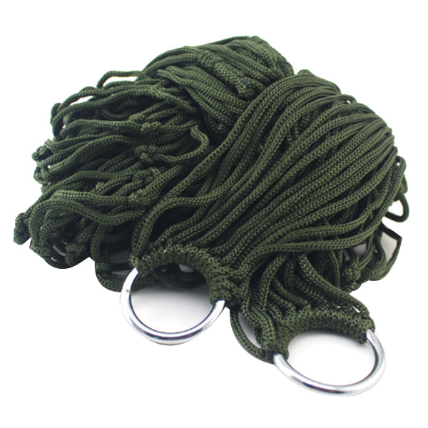 Nylon rope outdoor mesh hammock