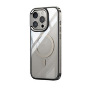 Magnetic Titanium Frame Invisible Airbag Phone Case