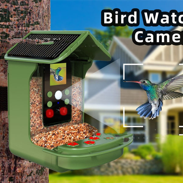 Solar Smart Feeder Outdoor Waterproof