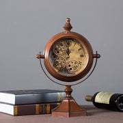 Retro American Industrial Style Creative Gear Clock