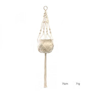 Custom Hand-knitted Hanging Flowerpot Net Bag