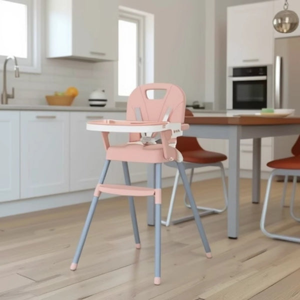 Children's Dining Chair Adjustable Folding Double Plate Feeding Chair Baby Dining Chair Baby's Chair