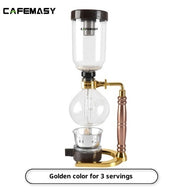 Siphon Coffee Maker Tea Pot Vacuum Coffeemaker Glass Machine