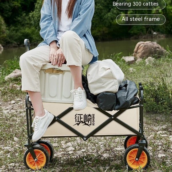 Portable Folding Outdoor Camping Trolley