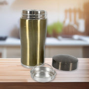 6779 Stainless Steel Sports  Fridge Water Bottle Eco-friendly  Leak-proof Water Bottle For Office Bottle  Gym Bottle  Home  Kitchen  Hiking  Treking Bottle  Travel Bottle 300 Ml Approx