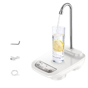 Quantitative electric water heater with tray bucket
