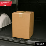 Heavy-duty Brown Box For Product Packing (22x11x11 Cm  1 Pc)