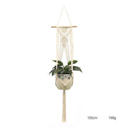 Custom Hand-knitted Hanging Flowerpot Net Bag