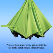 8551umbrella Summer Sun And Rain Protectionfoldable Cute Umbrella  C-shaped Handle  Uv Protection Rain Sun Umbrella  Travel Accessories  Umbrella For Children Girls And Boys (1 Pc  Mix Color)