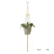 Custom Hand-knitted Hanging Flowerpot Net Bag