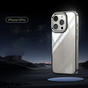Magnetic Titanium Frame Invisible Airbag Phone Case