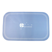 Anti-slip Bathroom Floor Mat - 80  50 Cm (1 Pc)