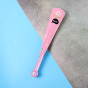 Foldable Hand Fan With Floral Print - (1 Pc)