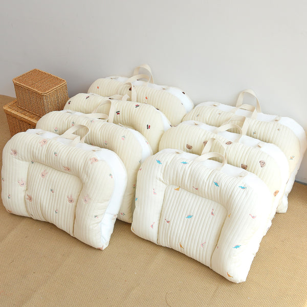 Newborn Pure Cotton Quilted Portable Reversible Mattress