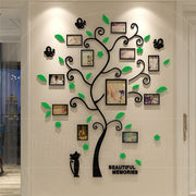 Family photo frame tree wall sticker