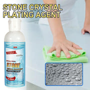 17667 Stone Stain Remover Cleaner Stone Crystal Plating Agent Marble Stone Cleaner Polishes Crystal Plating For Kitchen Patio Backyard Marble Cleaner And Polish (75 Ml Approx  1 Pc)