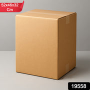Heavy-duty Brown Box For Product Packing ( 52x46x32 Cm  1 Pc)