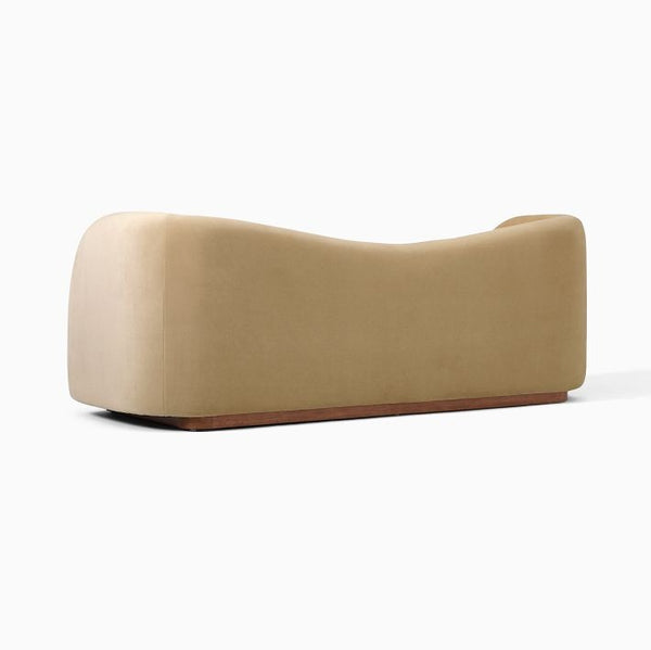 Camel Aura™ Sculpted Luxury Sofa