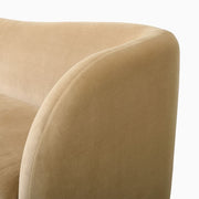 Camel Aura™ Sculpted Luxury Sofa