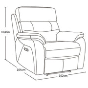 Ivory Empress™ Luxury Recliner Chair