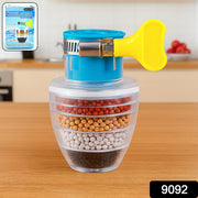 9092 Water Faucet Clean Purifier Filter Cartridge Water Tap Upgrade Universal Interface Faucet Filter (Six Layer Purifier)