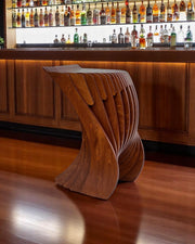 I3 Homes 3D Parametric Wavy Design Wooden Stool