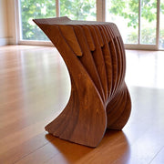 I3 Homes 3D Parametric Wavy Design Wooden Stool