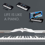 4515 Piano Musical Keyboard With Mic 37 Music Key Keyboard For Kids Toy