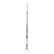 Stainless Steel Telescopic Pole Clothes Hooks Hanger (1 Pc  155 Cm)