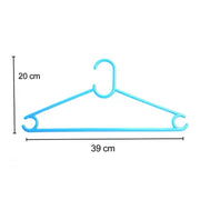 1390 Plastic Clothes Hanger (Set Of 6 Pieces)