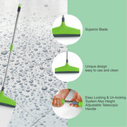 8709a Adjustable Bathroomfloor Stainless Steel Rod Wiper