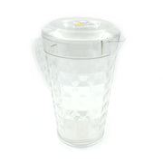 3692  Mocktail Pet Jug  Plastic Jug With Lid Drinking Beverage Jag Transparent Tableware  Reusable Bpa Free Plastic Water Jug For Home Use Perfect For Home Restaurants