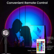 6423 4 Colors Sunset Lamp Sunset Projection Lamp Led Night Lights