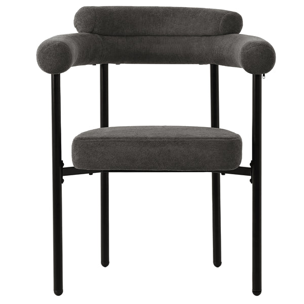 Modern Dining Chairs Set Of 4, Upholstered Velvet Armchairs,Comfortable Armrest Dining Chairs For Kitchen, Dining Room, Living Room, Multiple Colour Options