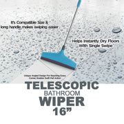 8709a Adjustable Bathroomfloor Stainless Steel Rod Wiper