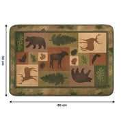 Premium Soft Anti-slip Floor Mat - (1 Pc  80x50 Cm)