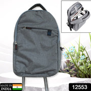 12553 Laptop Bag With Adjustable Shoulder Strap  Storage Pockets Lightweight Water-resistant Travel-friendly Bag Office Bag  School Bag  College Bag  Business Bag