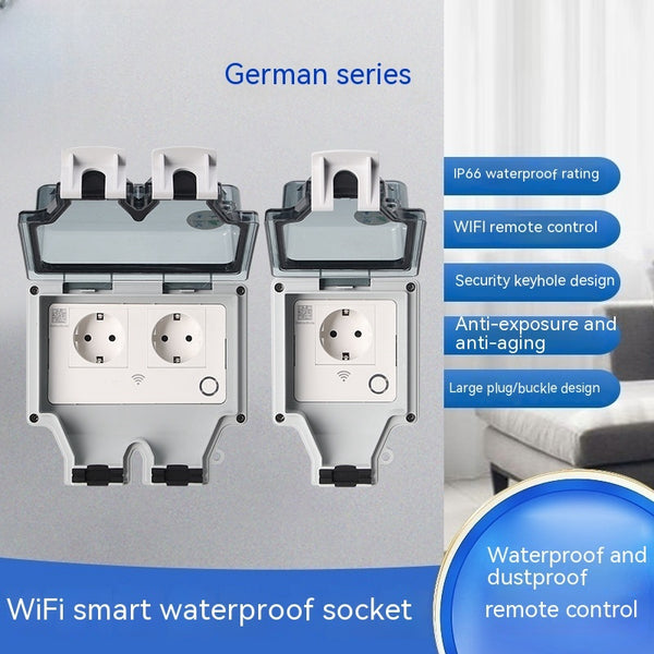 Smart Socket Outdoor Waterproof Socket