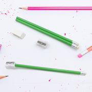 4532 School  Office Set (Ruler  2 Pencils  Eraser  Sharpener) Stationary Set 5 Items Educational Item For School Going Kids Stationary Set For Girls Boysstationary For Schoolgift Pack For Girls Kidsbirthday Gift Kids (5 Pc Set )