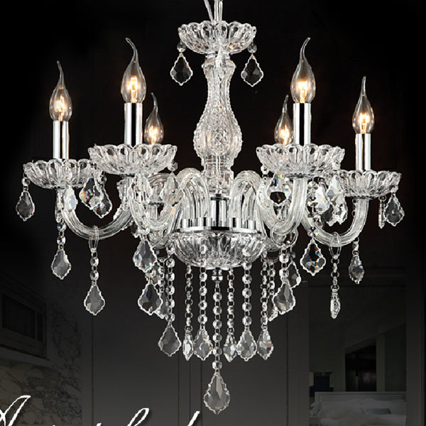 European Crystal Chandelier Living Room Bedroom