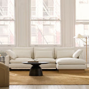 Ivory Haven™ Signature L-Shape Sofa