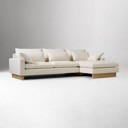 Ivory Haven™ Signature L-Shape Sofa
