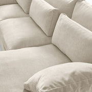 Ivory Haven™ Signature L-Shape Sofa