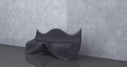 I3 Homes 3D Wavy Design Parametric Wooden Bench