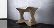 I3 Homes 3D Parametric Wavy Design Wooden Table