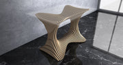 I3 Homes 3D Parametric Wavy Design Wooden Table