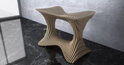 I3 Homes 3D Parametric Wavy Design Wooden Table