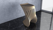 I3 Homes 3D Parametric Wavy Design Wooden Stool