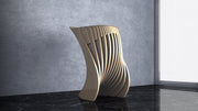 I3 Homes 3D Parametric Wavy Design Wooden Stool