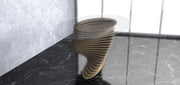 I3 Homes 3D Wavy Design Parametric Wooden Side Table